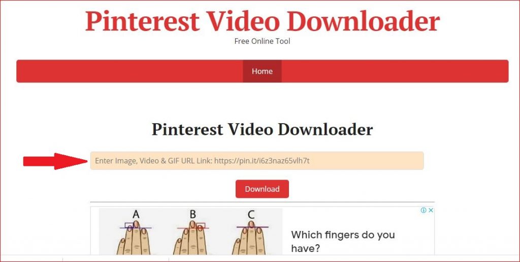 Download video pinterest