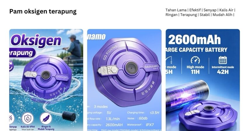 Guna Pam Oksigen Terapung Ini Untuk Selamatkan Ikan Anda – Elak Masalah Mati Tiba-Tiba!